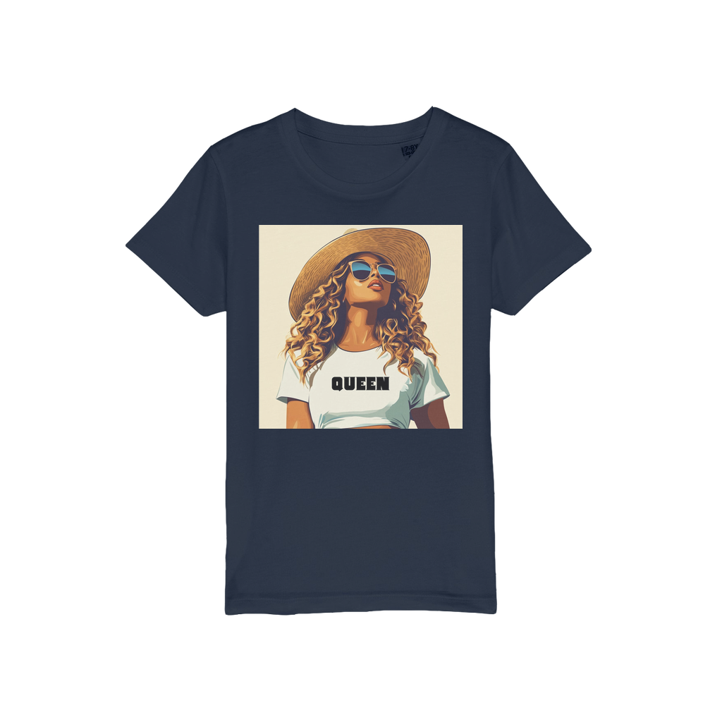 Bey Collection| Queen | #Cowboycater| Organic Jersey Kids T-Shirt
