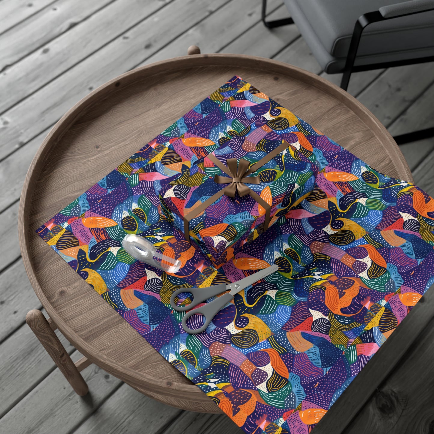 Kiki | Gift Wrap Papers | African Wax Print |