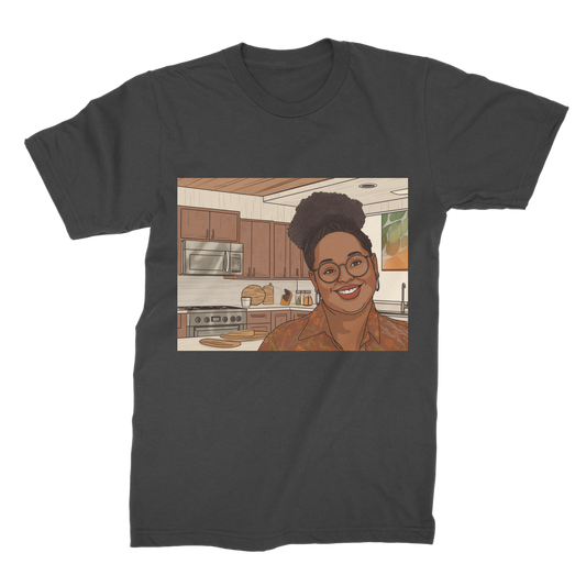 | sheri Melanin Magic| Premium Jersey Adult T-Shirt