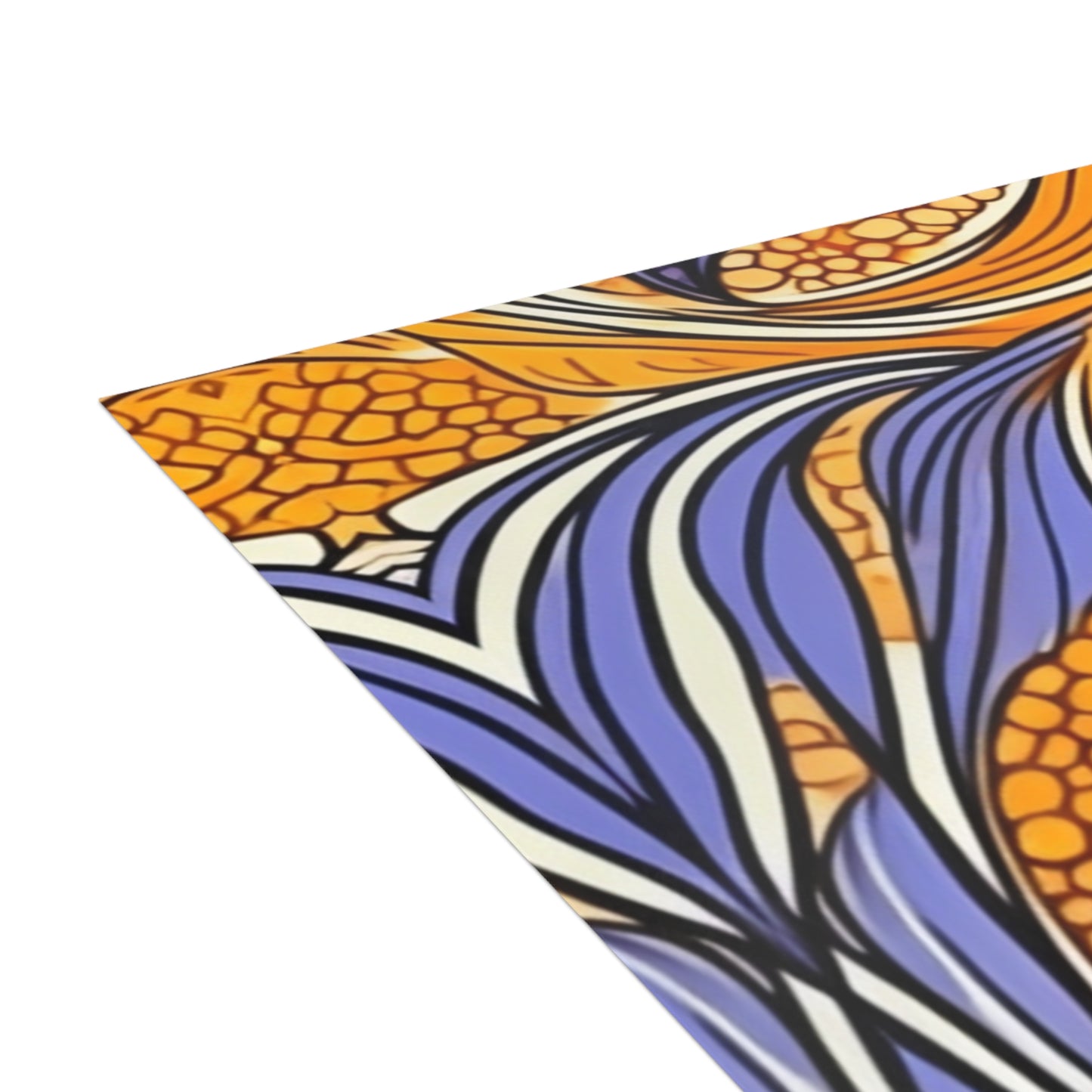 "Semi : Postcard Bundles |Vibrant |African Wax Patterns | Customizable Postcards | Agbada-Inspired Gift | Black-Owned |envelopes included|