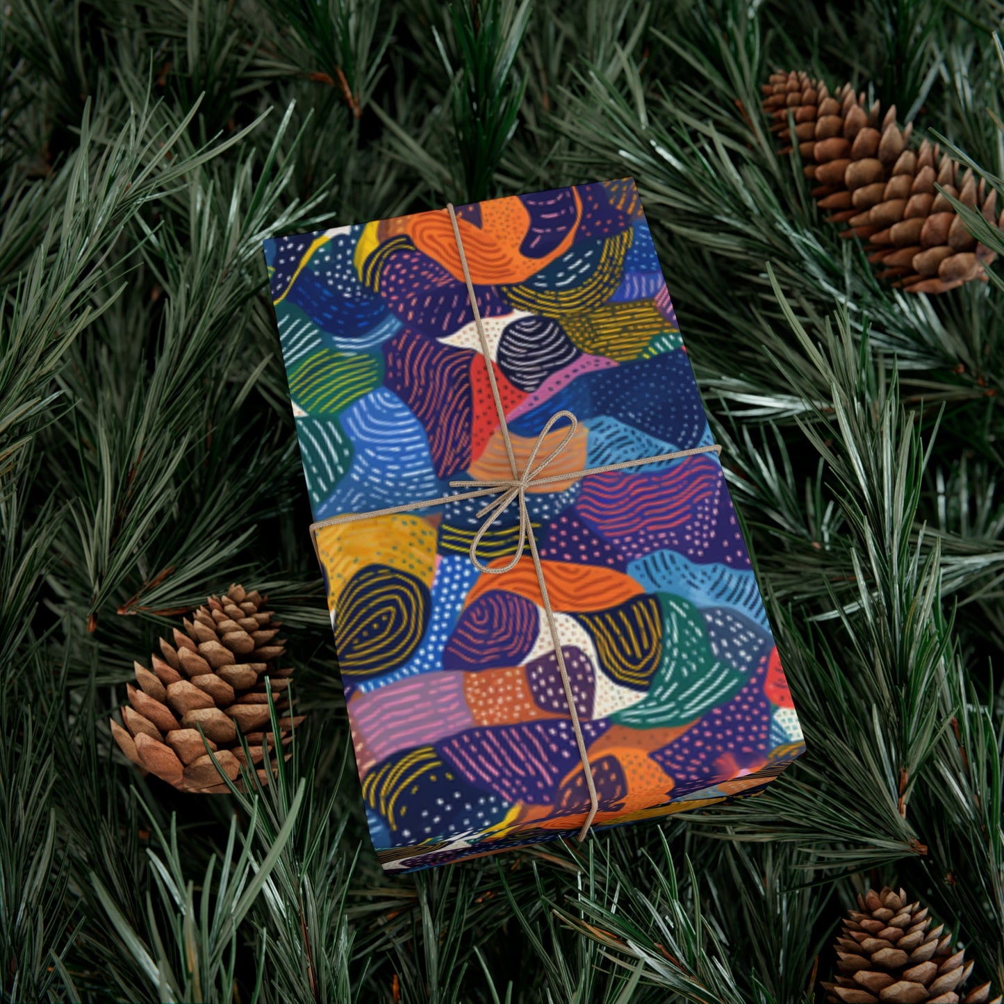 Kiki | Gift Wrap Papers | African Wax Print |