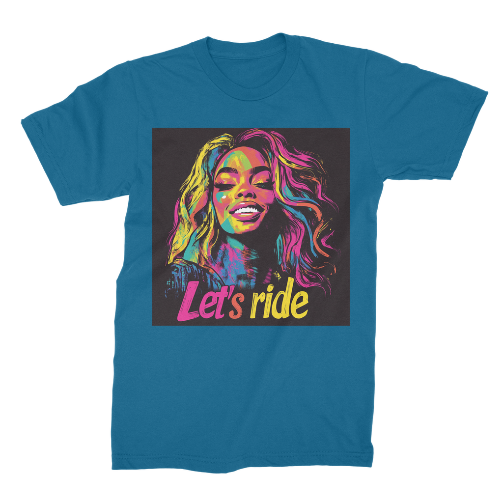 Bey Collection | Neon Bey - Lets Ride Premium Jersey Adult T-Shirt