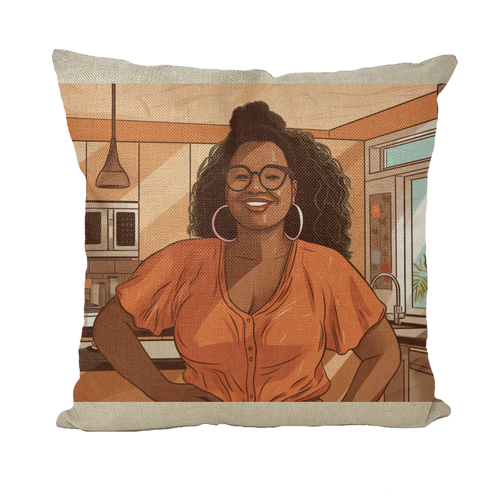 | Grace Melanin Magic | Throw Pillow with Insert
