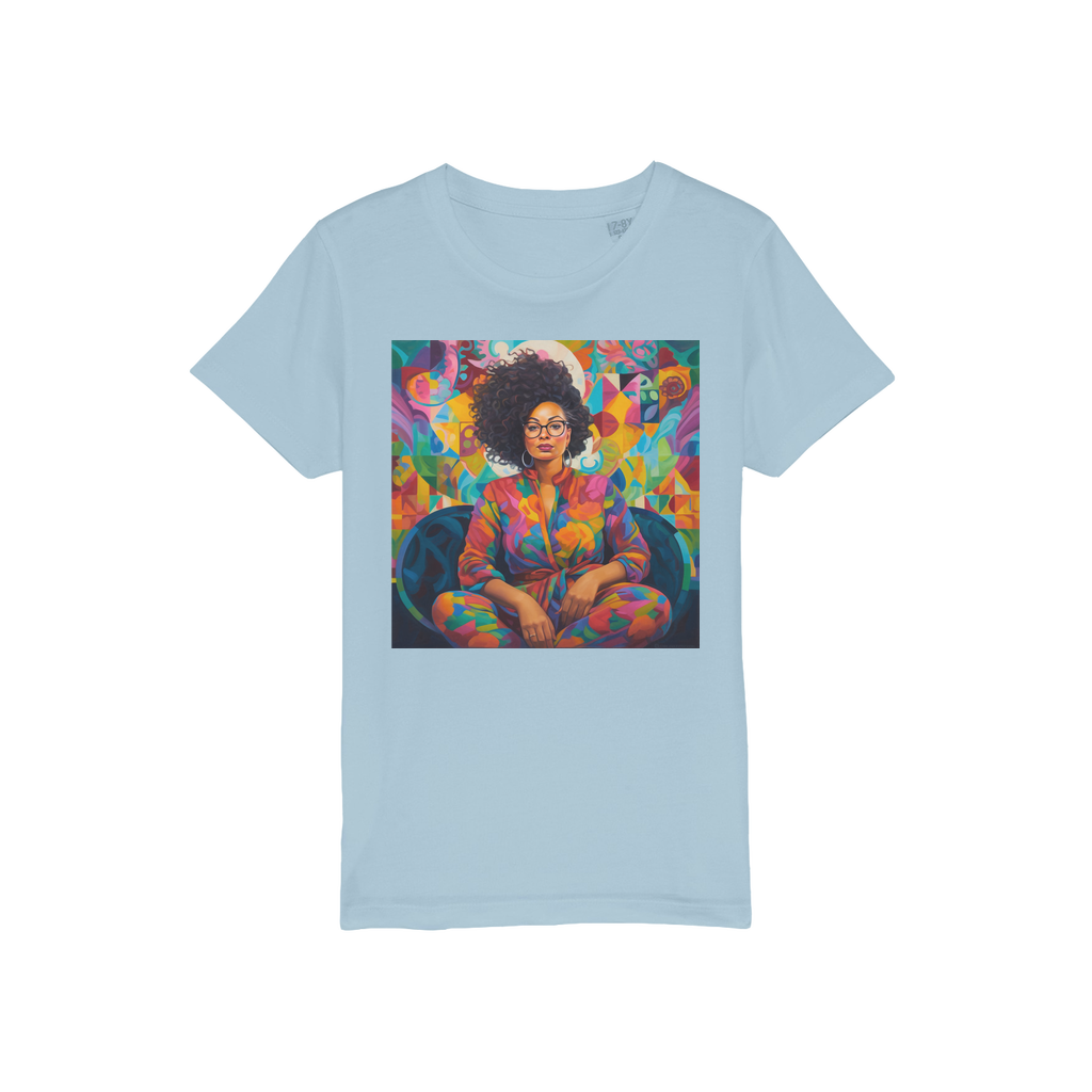 Black In Tech Collection | Kaisha | Organic Jersey Kids T-Shirt