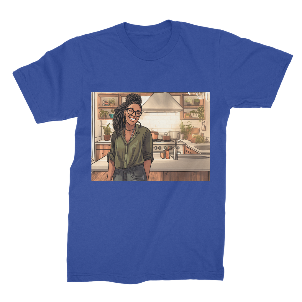 | Janell Melanin Magic | Premium Jersey Adult T-Shirt
