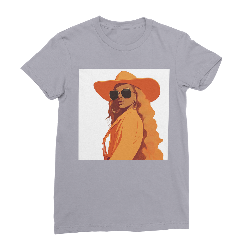 Bey Collection| Orange Diva | #cowboycarter Premium Jersey Women's T-Shirt