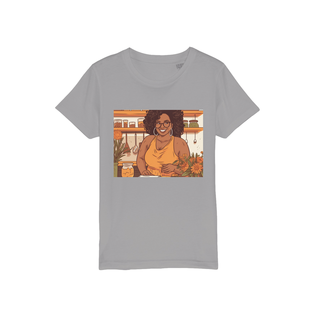 |Sunny Melanin Magic | Organic Jersey Kids T-Shirt