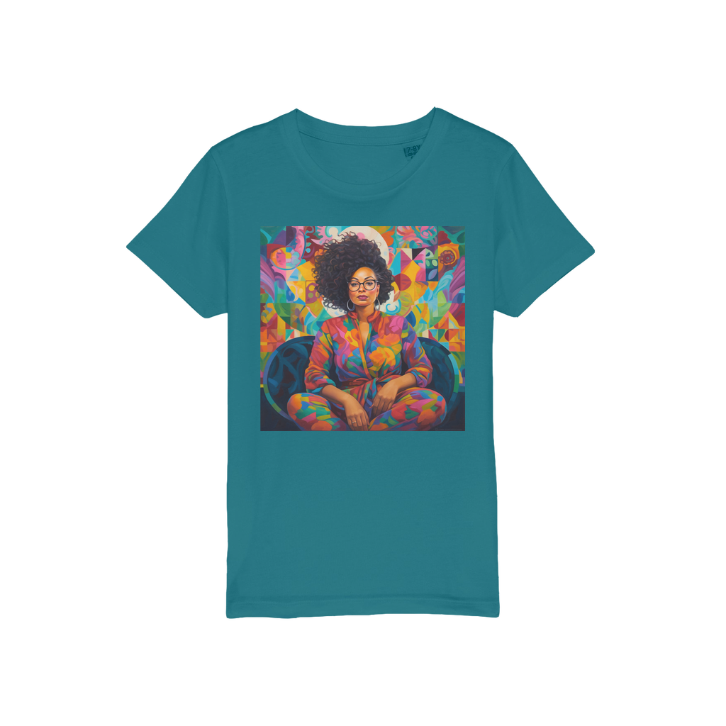 Black In Tech Collection | Kaisha | Organic Jersey Kids T-Shirt