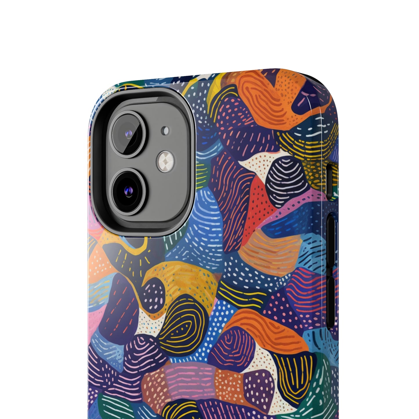 Stylish Kiki Collections iPhone Case | African Wax Print | Tough Phone Case | Shock Dispersion | Protective Cover|