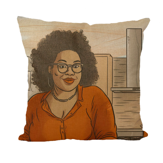 Everyday Black Girl Magic | Mel Melanin Magic | Throw Pillows