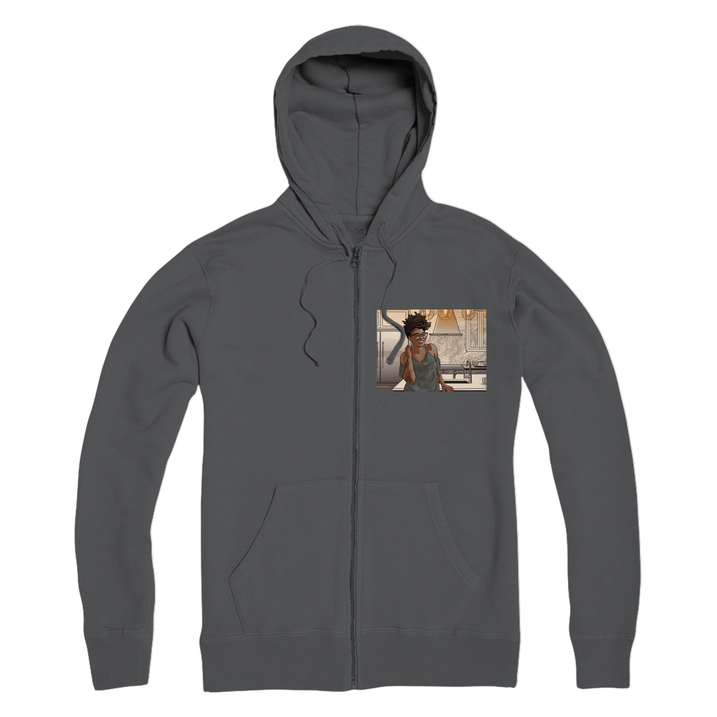 |Tamika Melanin Magic | Premium Adult Zip Hoodie