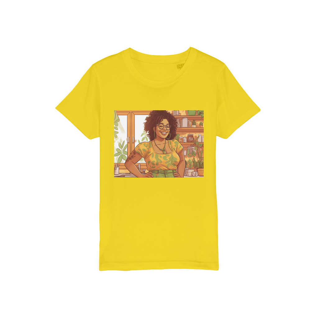| Lexie Melanin Magic Organic Jersey Kids T-Shirt