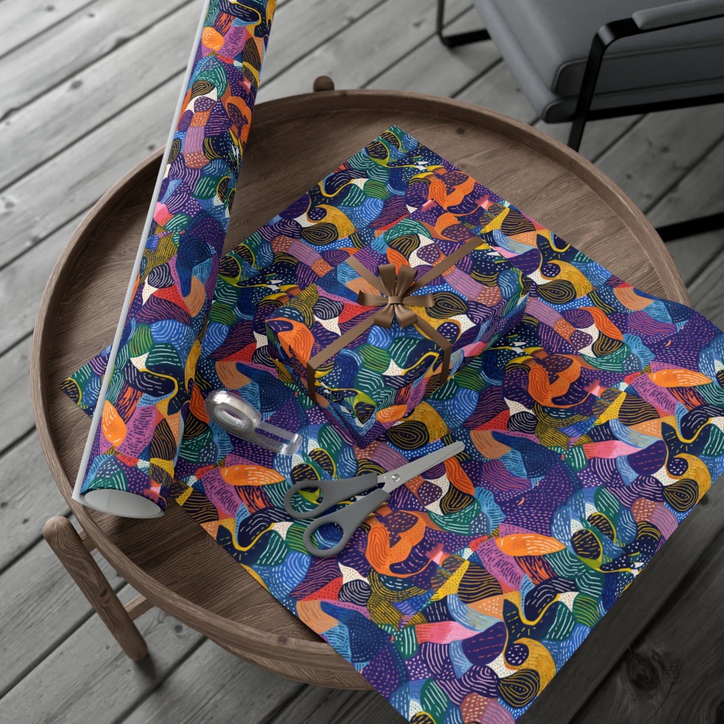 Kiki | Gift Wrap Papers | African Wax Print |