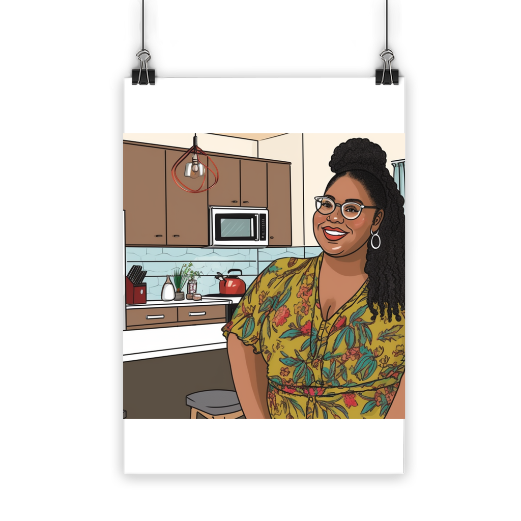 | Everyday Black Girl Magic Collection | Janelle Melanin Magic | Classic Poster