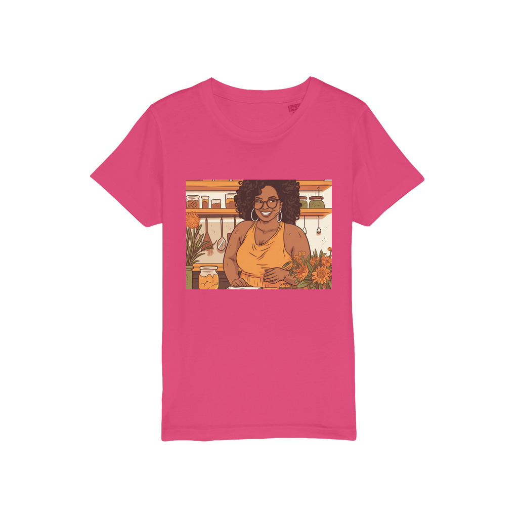 |Sunny Melanin Magic | Organic Jersey Kids T-Shirt