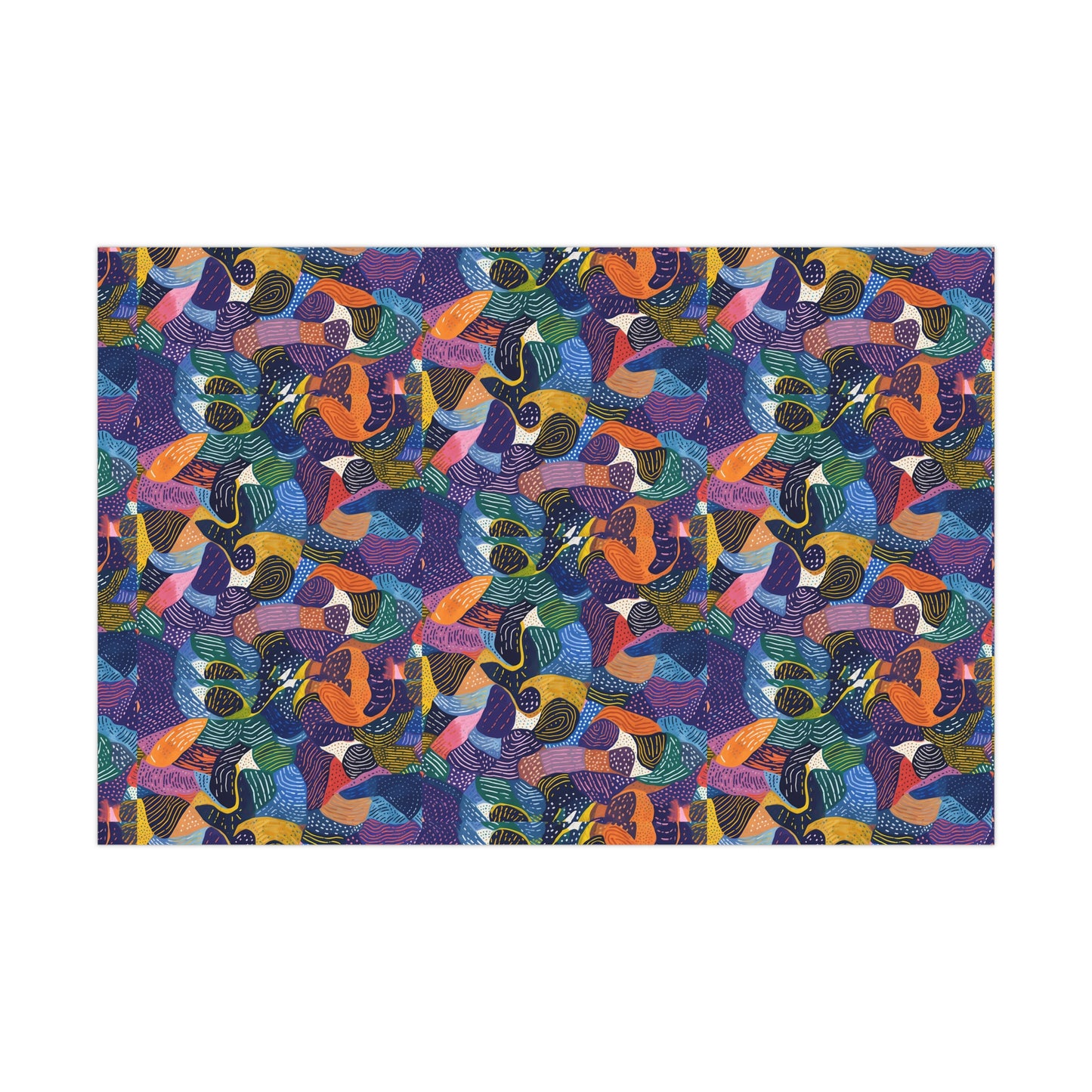 Kiki | Gift Wrap Papers | African Wax Print |