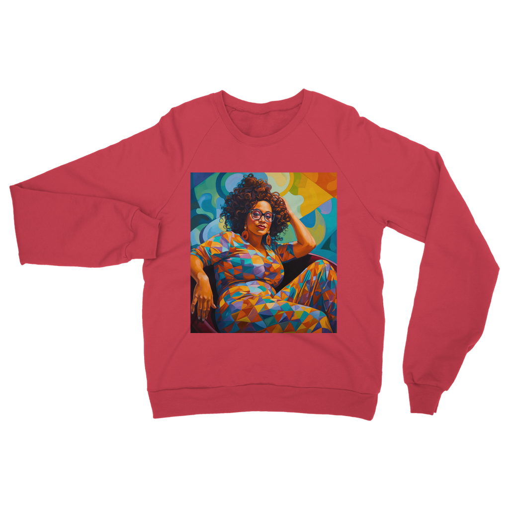 Black In Tech Collection | Maiya | Classic Adult Sweatshirt