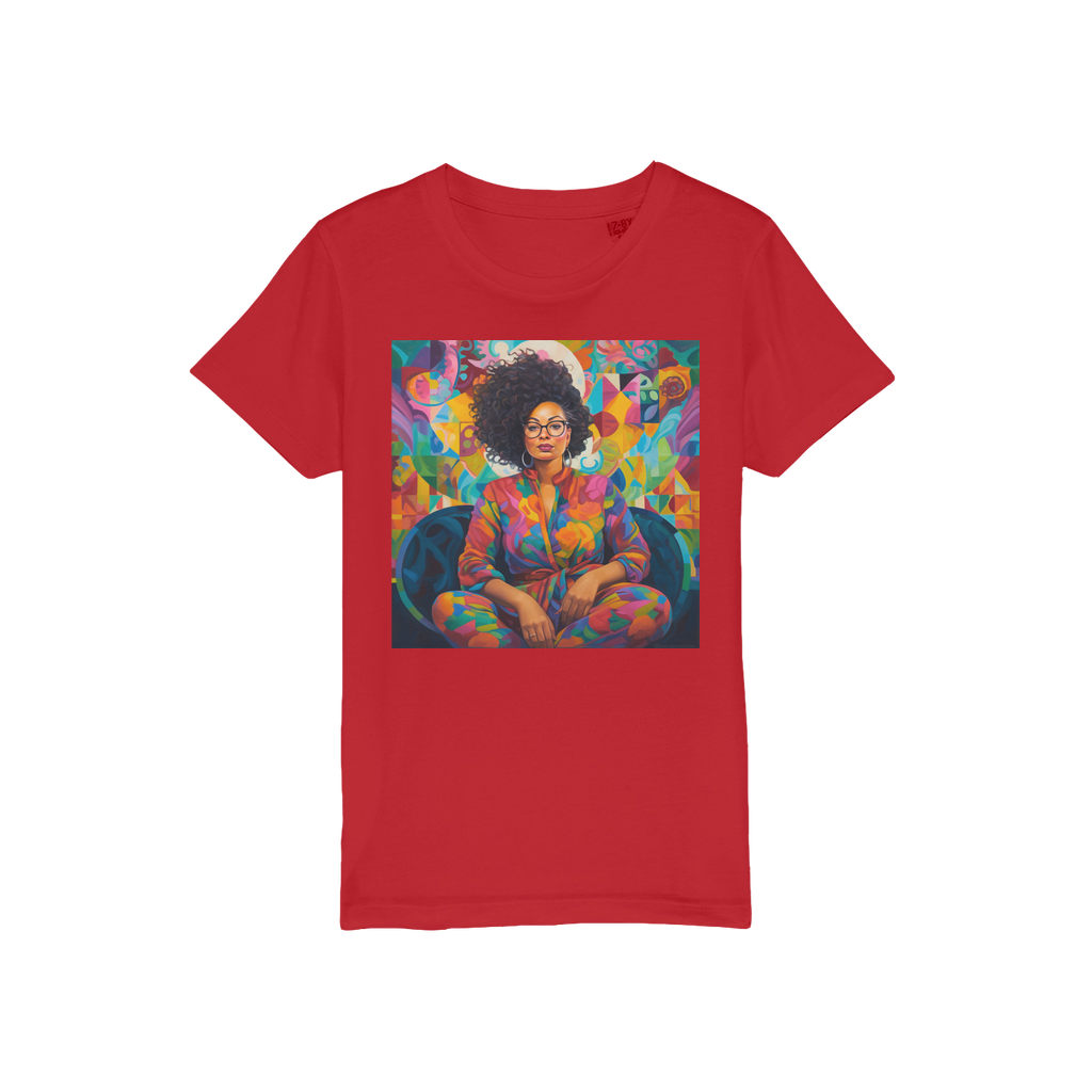 Black In Tech Collection | Kaisha | Organic Jersey Kids T-Shirt
