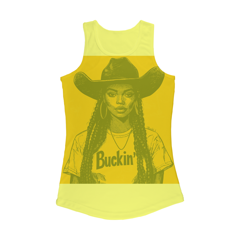 Bey Collection |  Buckin' Women Performance Tank Top