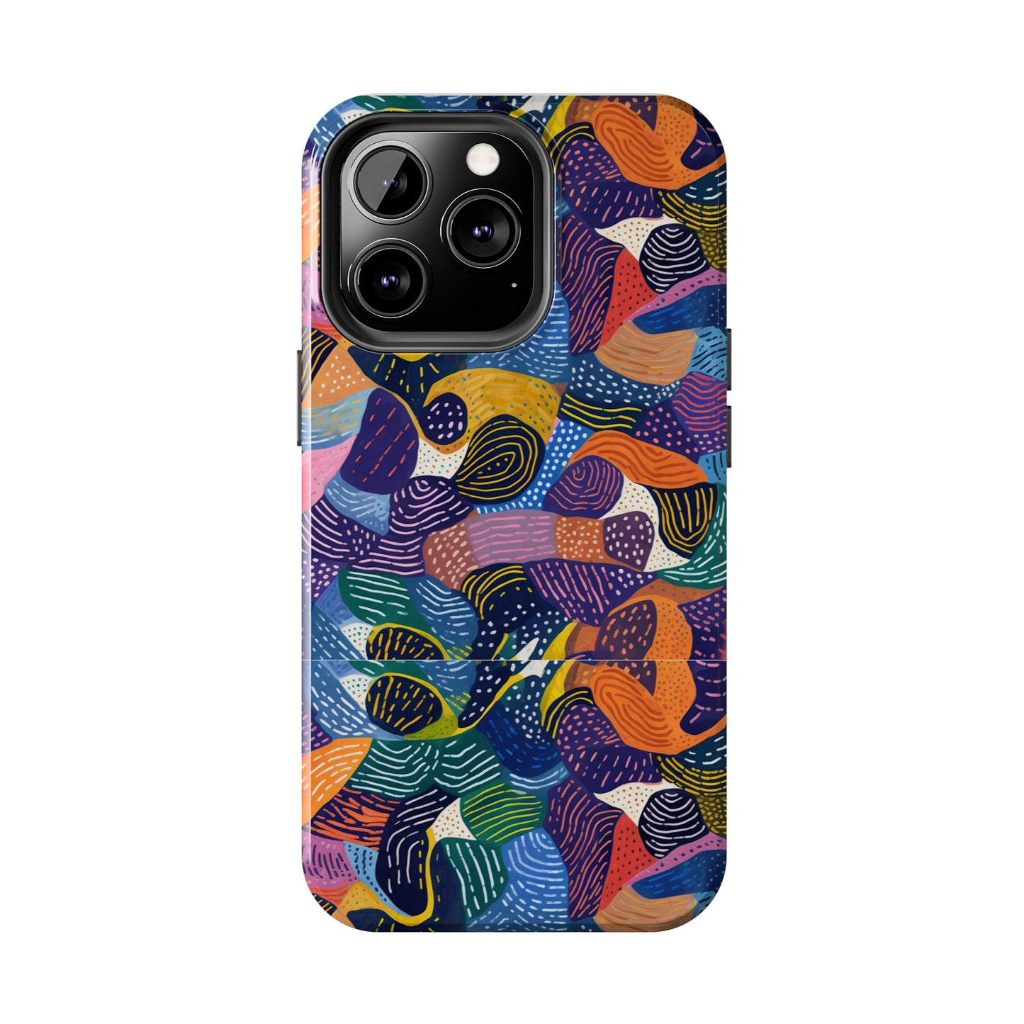 Stylish Kiki Collections iPhone Case | African Wax Print | Tough Phone Case | Shock Dispersion | Protective Cover|