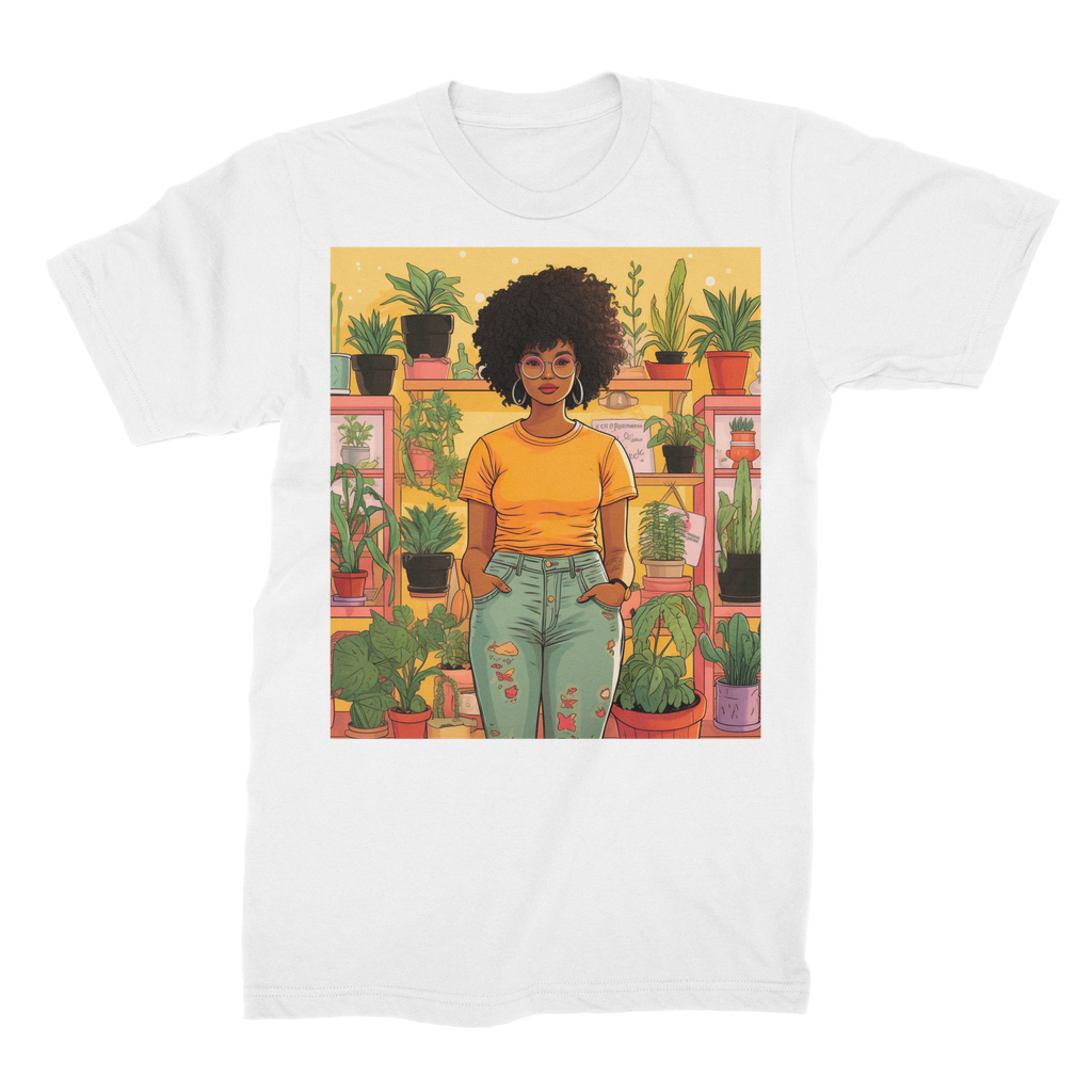 | Plant Mom Collection | Navia Sunlight | Premium Jersey Adult T-Shirt