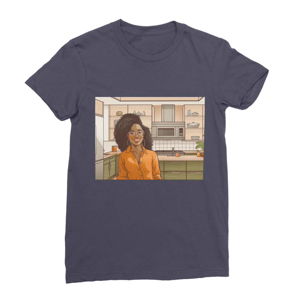| Rose Melanin Magic | Premium Jersey Women's T-Shirt