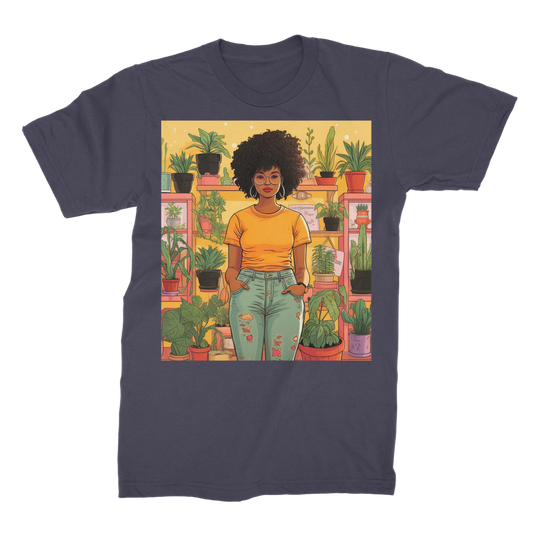 | Plant Mom Collection | Navia Sunlight | Premium Jersey Adult T-Shirt
