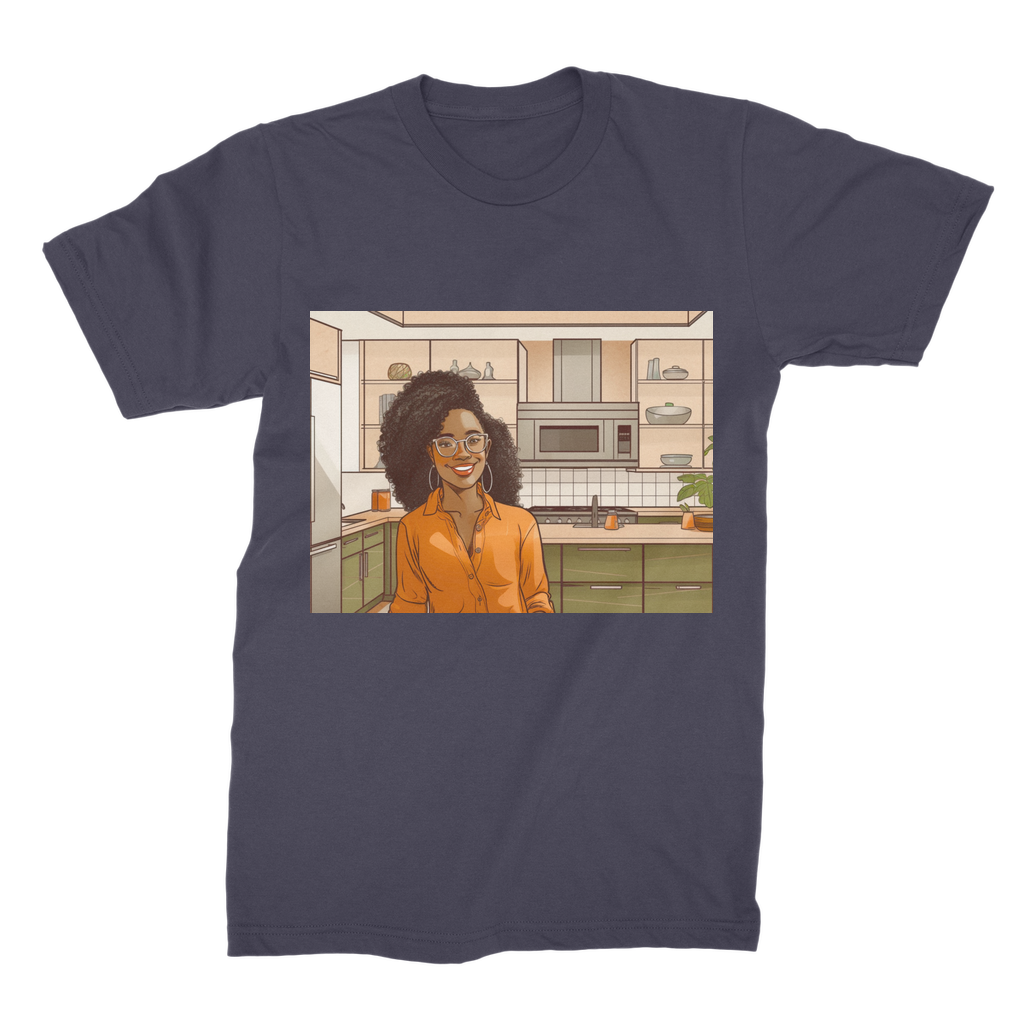 | Rose Melanin Magic | Premium Jersey Adult T-Shirt