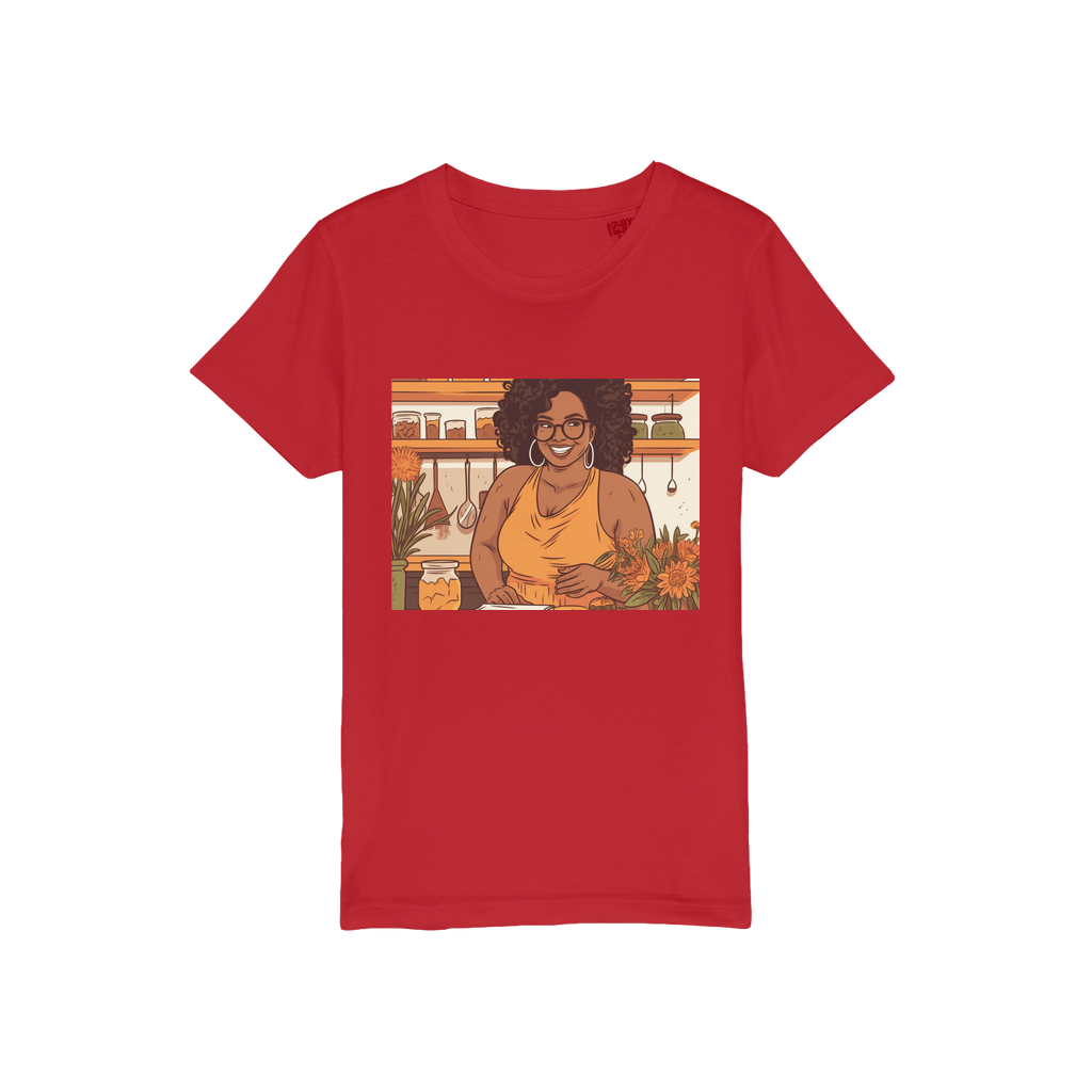 |Sunny Melanin Magic | Organic Jersey Kids T-Shirt