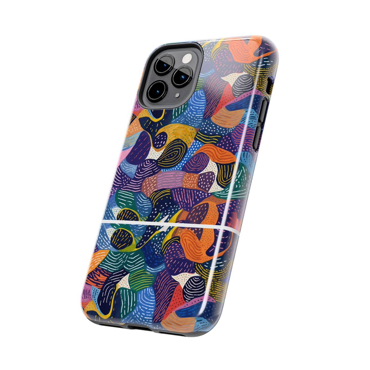 Stylish Kiki Collections iPhone Case | African Wax Print | Tough Phone Case | Shock Dispersion | Protective Cover|
