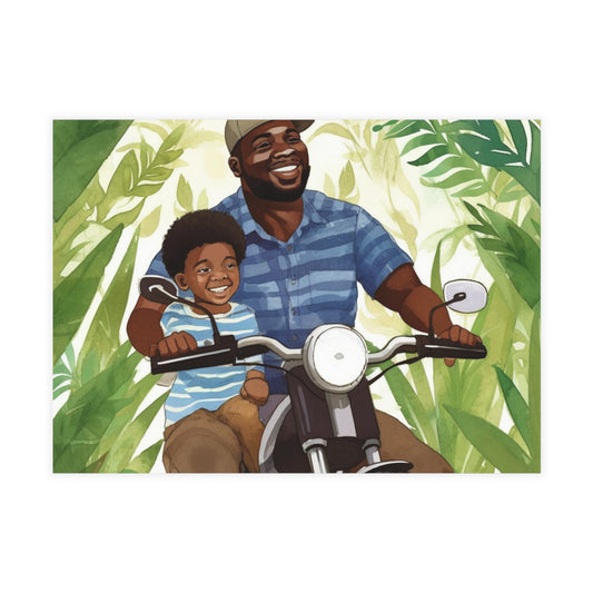 Black & Bold | Motorcycle Buddy | Postcard Bundles (envelopes included)