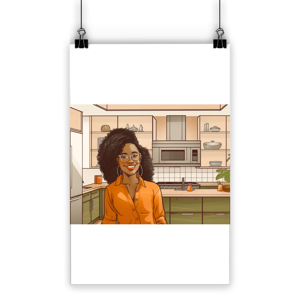 | Rose Melanin Magic | Classic Poster