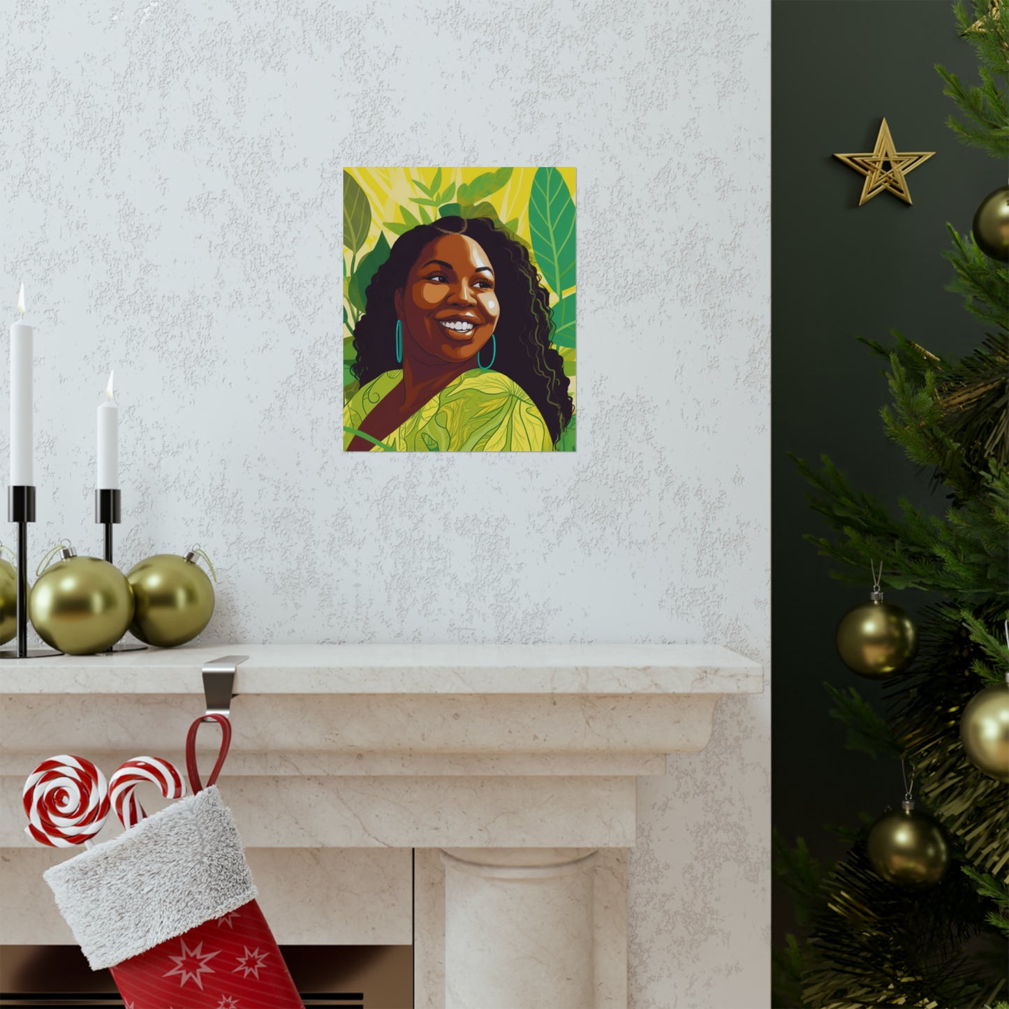 Lemons and Leaves| Camile Premium Matte Vertical Posters |