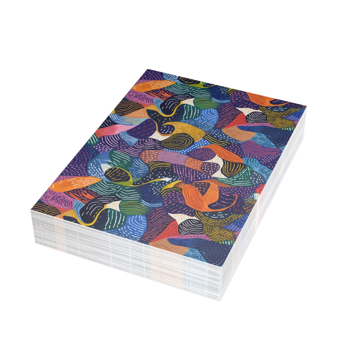 Kiki | Postcard Bundles (envelopes included) | African Wax Print