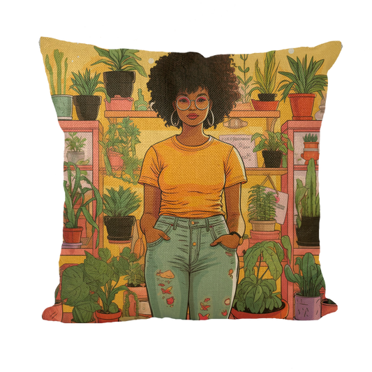| Plant Mom Collection | Navia Sunlight | Throw Pillows