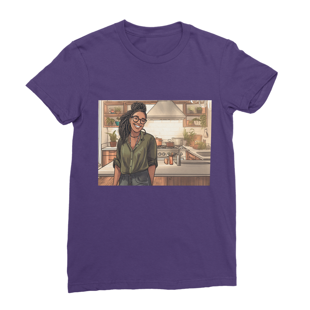 | Janell Melanin Magic | Premium Jersey Women's T-Shirt