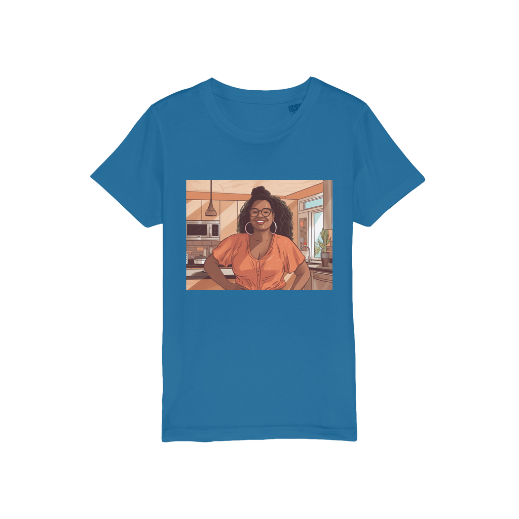 | Grace Melanin Magic | Organic Jersey Kids T-Shirt