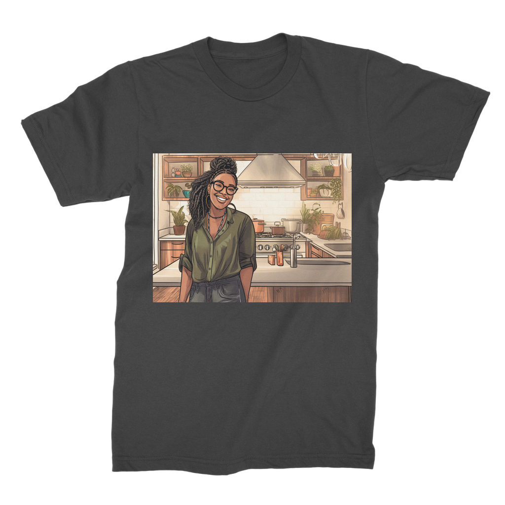 | Janell Melanin Magic | Premium Jersey Adult T-Shirt