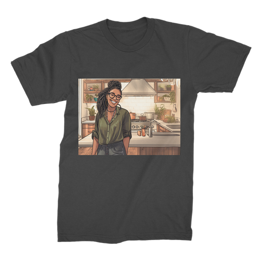 | Janell Melanin Magic | Premium Jersey Adult T-Shirt