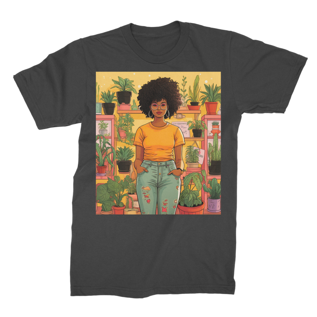 | Plant Mom Collection | Navia Sunlight | Premium Jersey Adult T-Shirt
