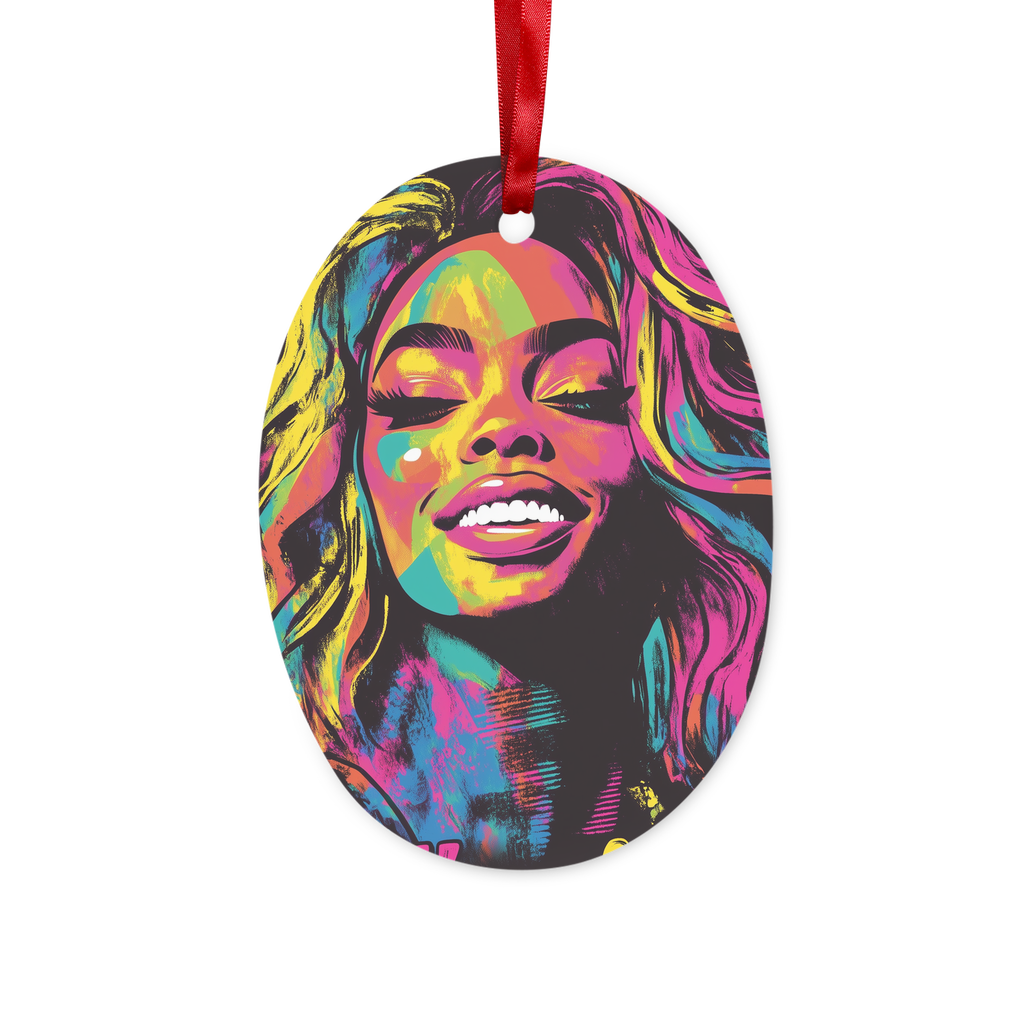 Bey Collection | Neon Bey - Lets Ride Ceramic Hanging Ornament
