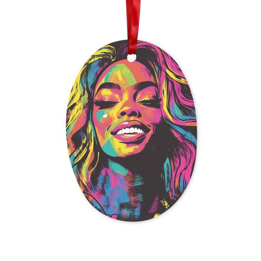 Bey Collection | Neon Bey - Lets Ride Ceramic Hanging Ornament