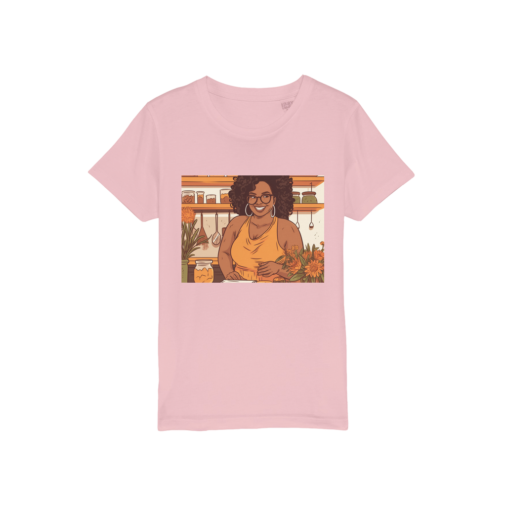 |Sunny Melanin Magic | Organic Jersey Kids T-Shirt