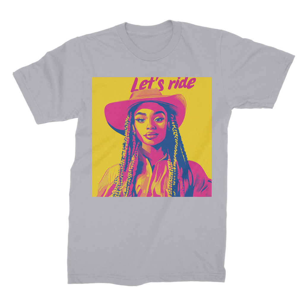 Bey Collection| Winnie Orange : Let's Ride Premium Jersey Adult T-Shirt