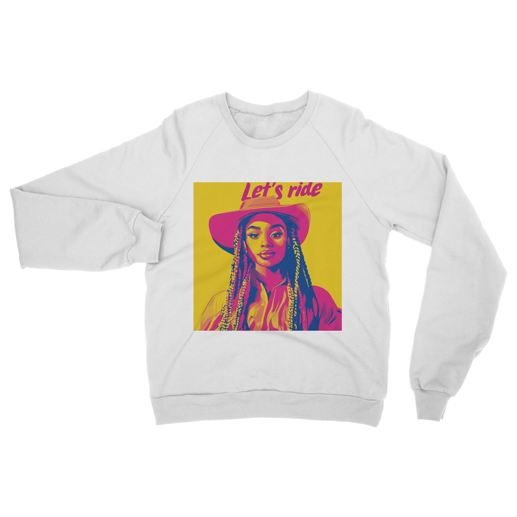 Bey Collection| Winnie Orange : Let's Ride Classic Adult Sweatshirt