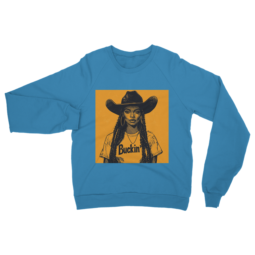 Bey Collection |  Buckin' Classic Adult Sweatshirt