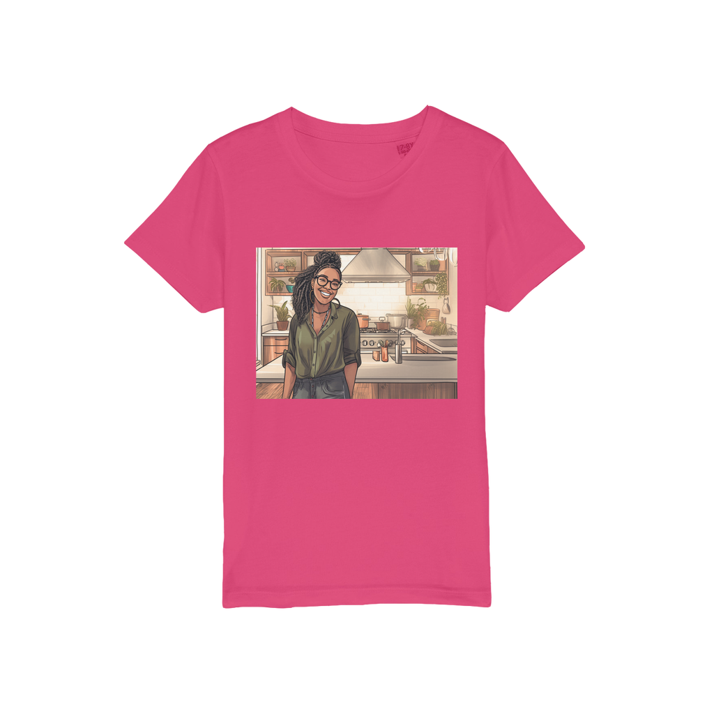 | Janell Melanin Magic | Organic Jersey Kids T-Shirt