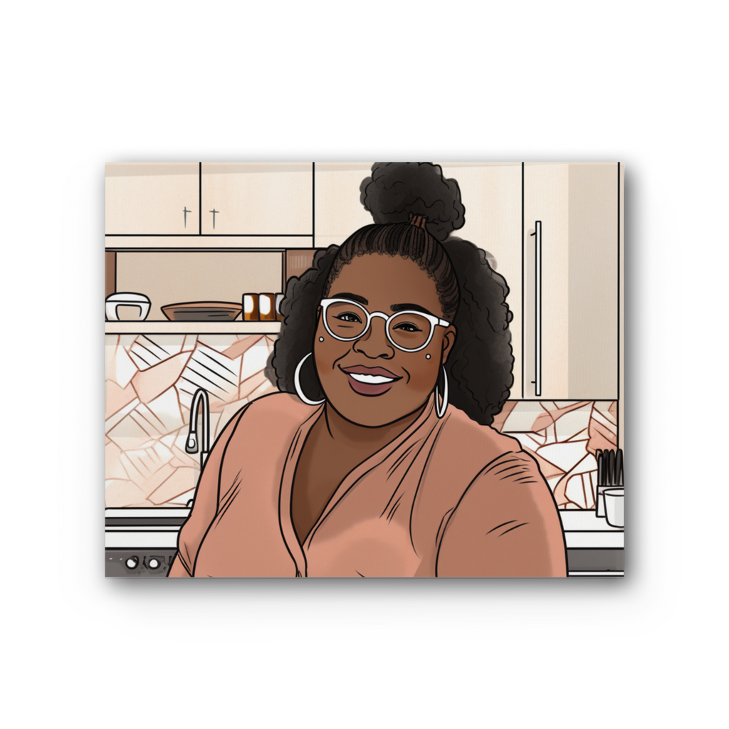 | Everyday Black Girl Magic Collection | Debra Melanin Magic| Premium Stretched Canvas
