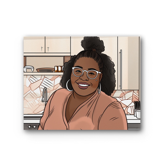| Everyday Black Girl Magic Collection | Debra Melanin Magic| Premium Stretched Canvas