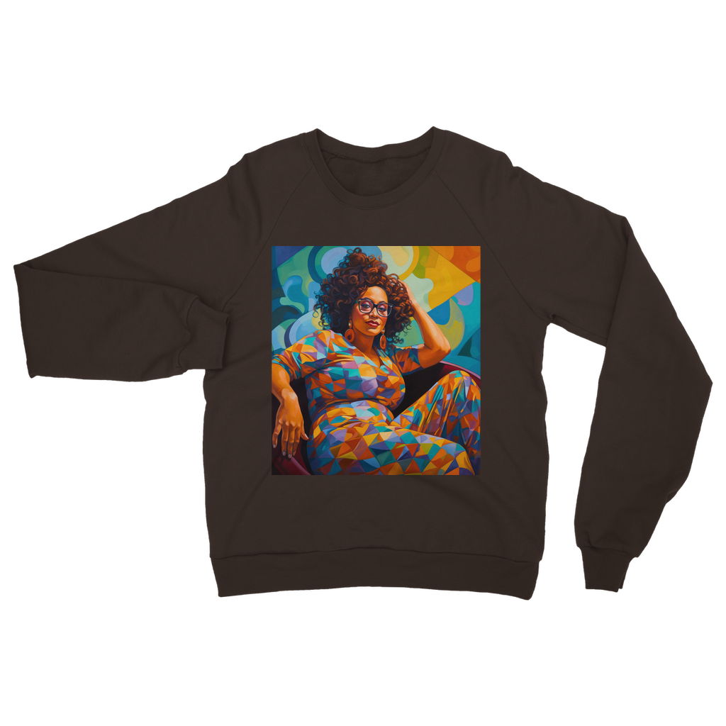 Black In Tech Collection | Maiya | Classic Adult Sweatshirt